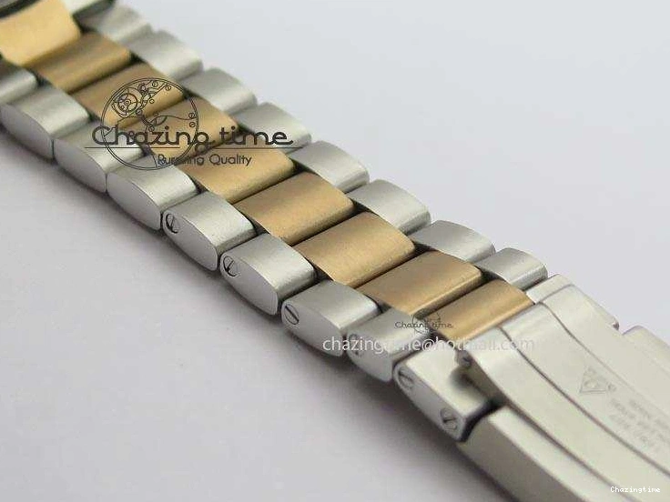 0209 FlexibleFit Seamaster Professional Chrono SS RG Blue Ceramic Blue Dial On SS RG Bracelet A 8211